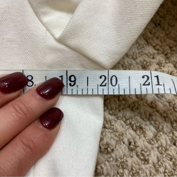 Vintage Lillie Rubin Ivory and Gold Double Breasted Blazer Size 10 Made in USA - Picture 9 of 14